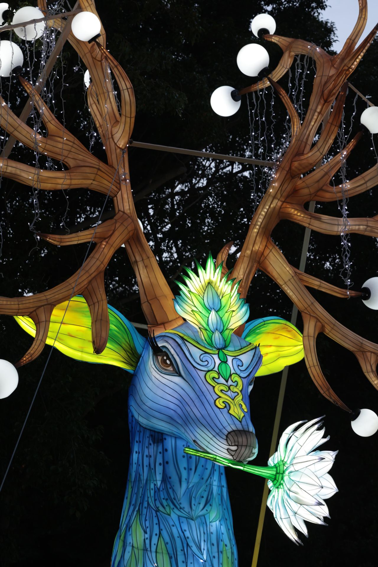 El Festival de las Linternas de Málaga, en fotos