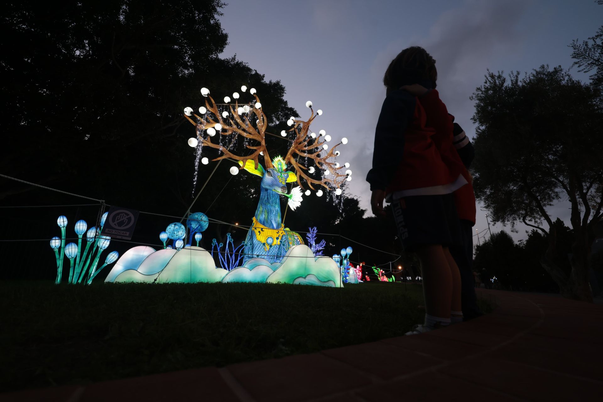 El Festival de las Linternas de Málaga, en fotos