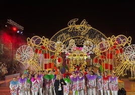 Acto de inauguración del encendido navideño en Fuengirola.