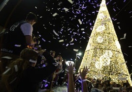 Encendido navideño en Benalmádena.