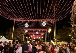 El encendido navideño de Mijas.
