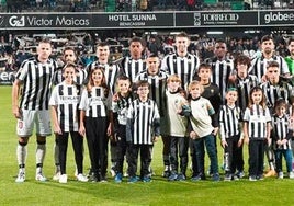 El último once del Castellón, en el partido frente al Ferrol en Castalia.