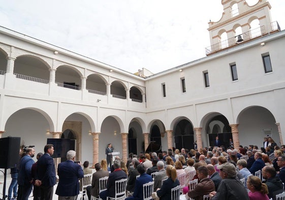 Presentación de la reapertura de Hospital de la Caridad y la iglesia de San Andrés.