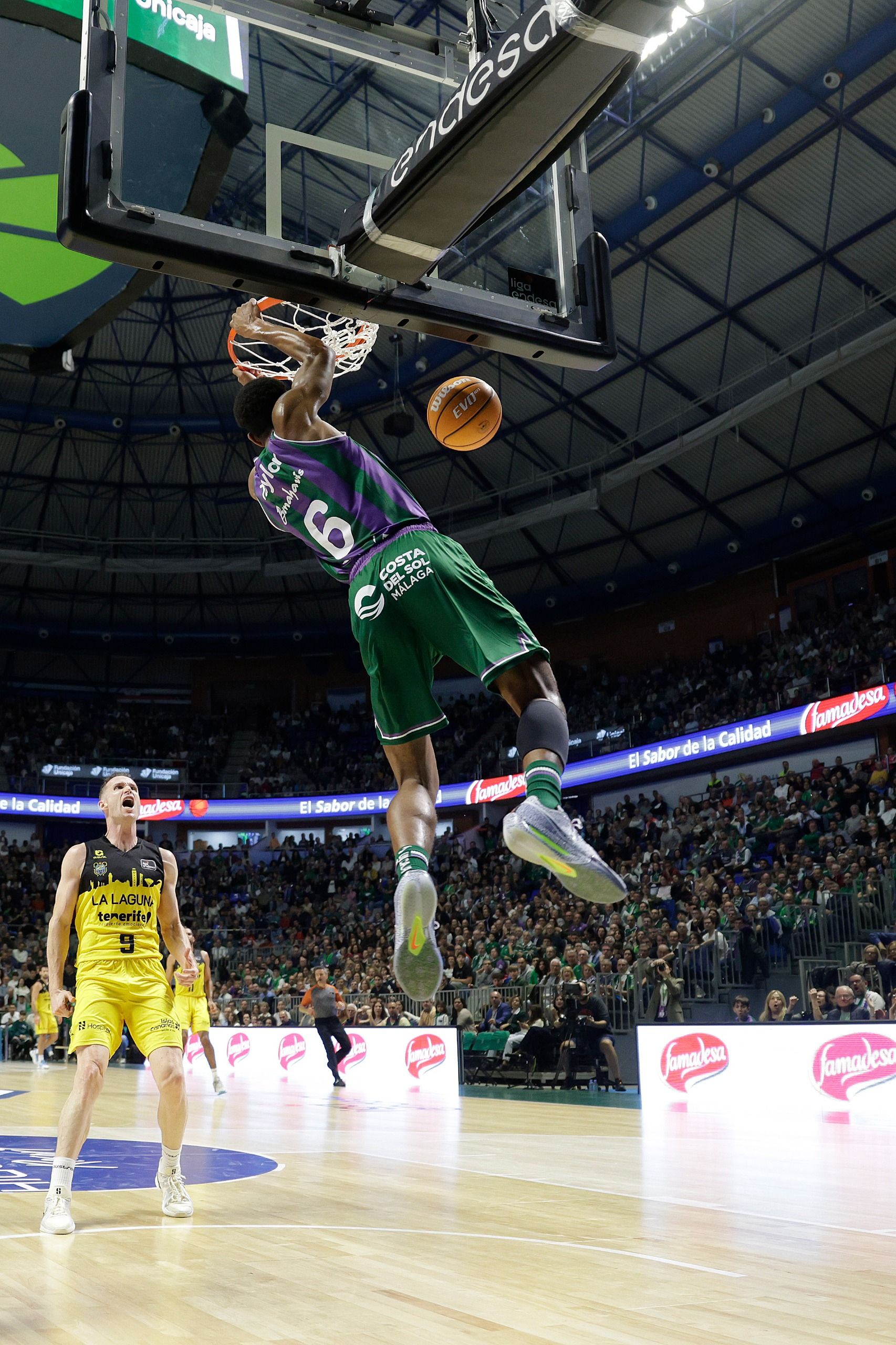 El Unicaja-Tenerife, en imágenes