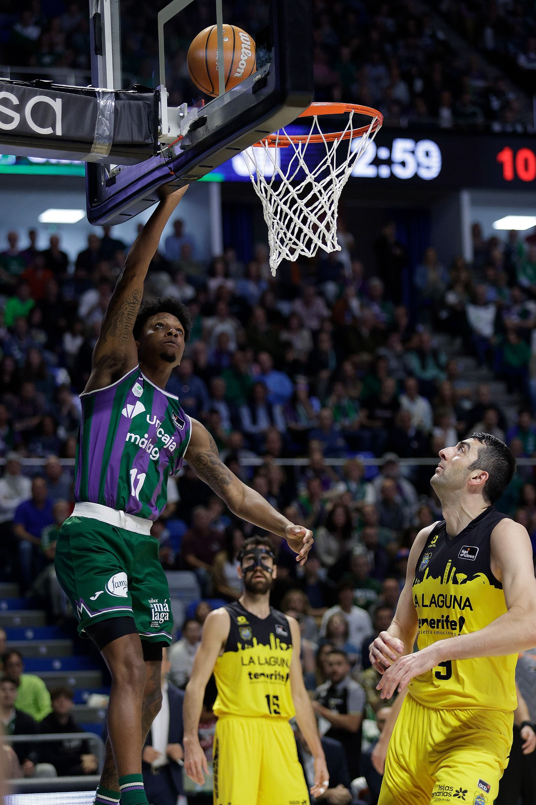 El Unicaja-Tenerife, en imágenes