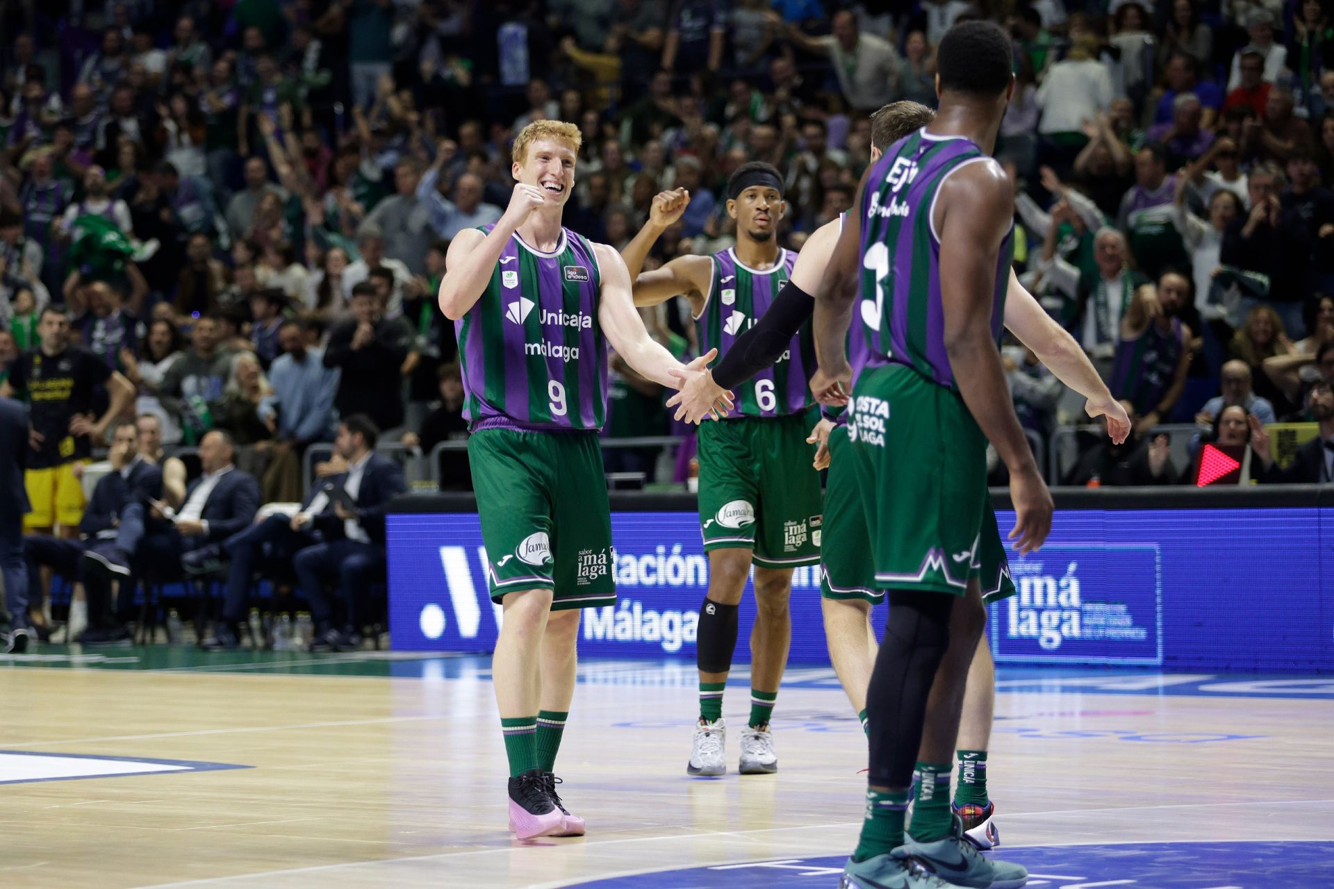 El Unicaja-Tenerife, en imágenes