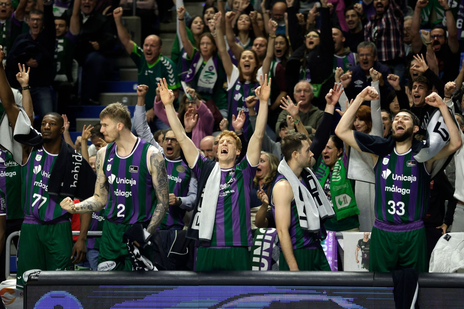 El Unicaja-Tenerife, en imágenes