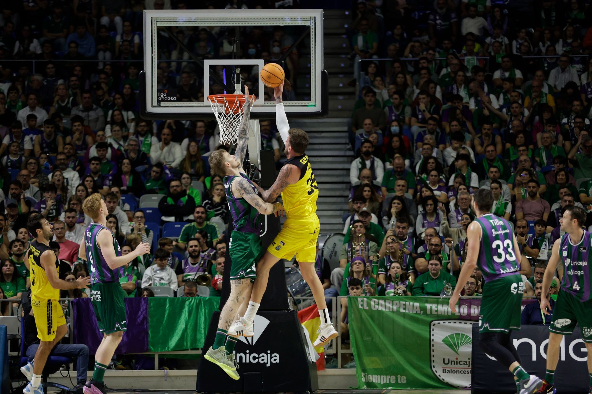 El Unicaja-Tenerife, en imágenes