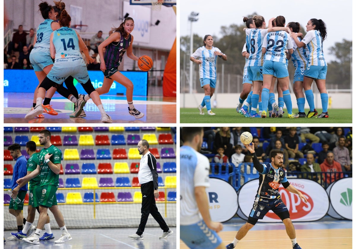 Polideportivo malagueño: Triunfos laboriosos del Unicaja Mijas y el Málaga femenino