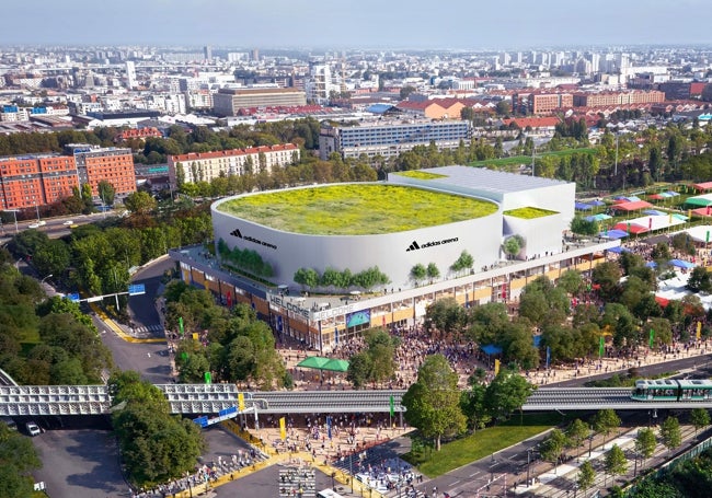 El Adidas Arena es el nuevo pabellón del conjunto francés.