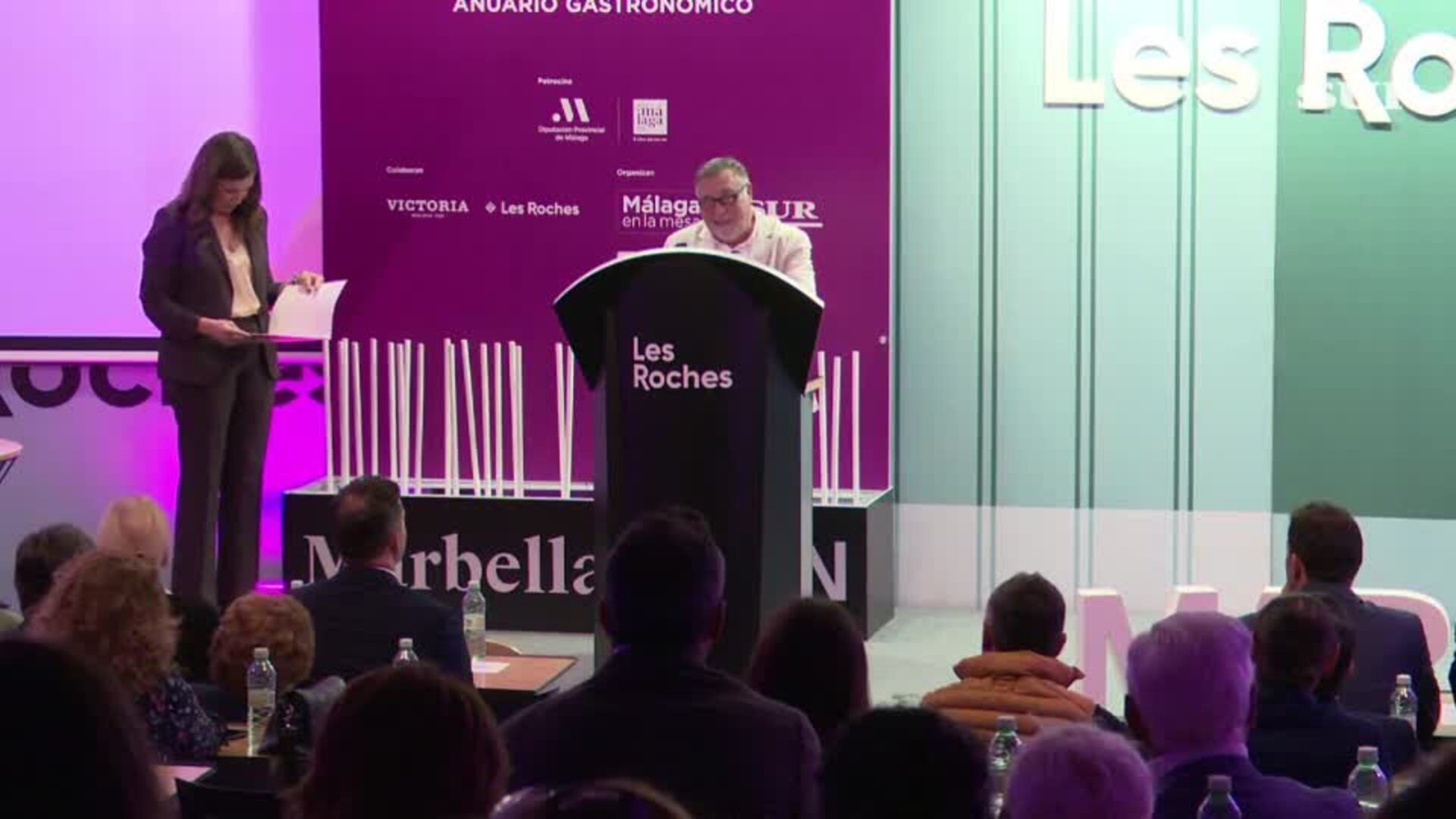 Quién es quién en la gastronomía de Málaga 2025: Clausura a cargo de Baldomero León, Director General de Nuevas Tecnologías, Tráfico y Transportes de Marbella