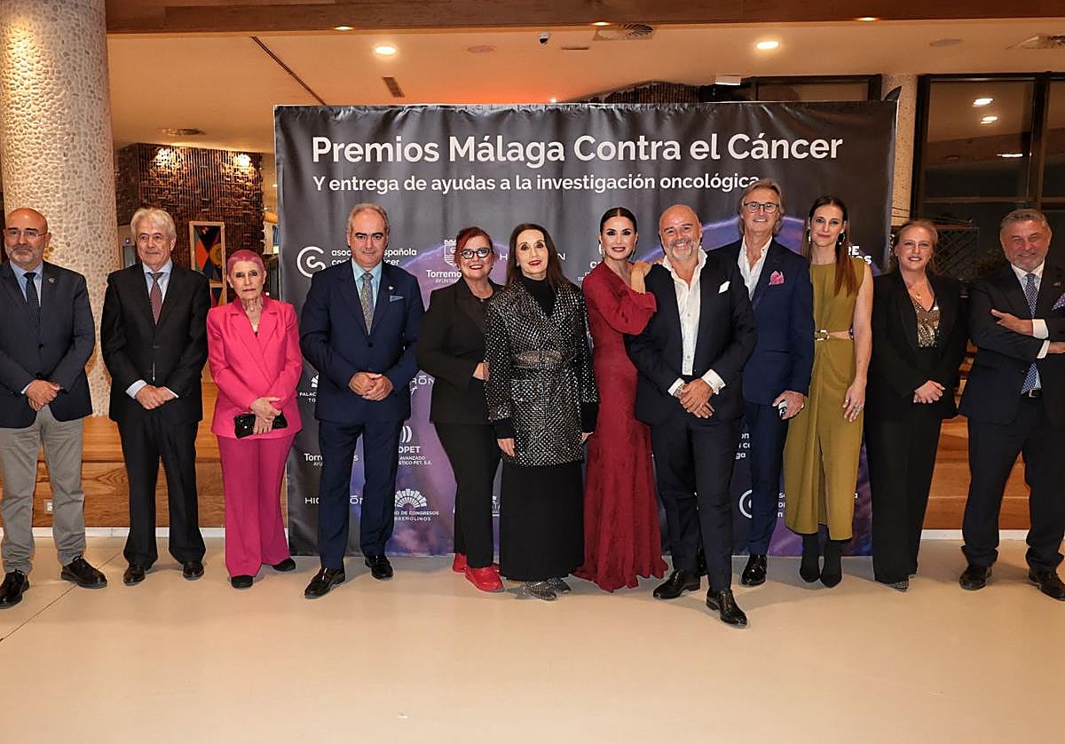 La AECC celebra la primera edición de los 'Premios Málaga Contra el Cáncer' en Torremolinos