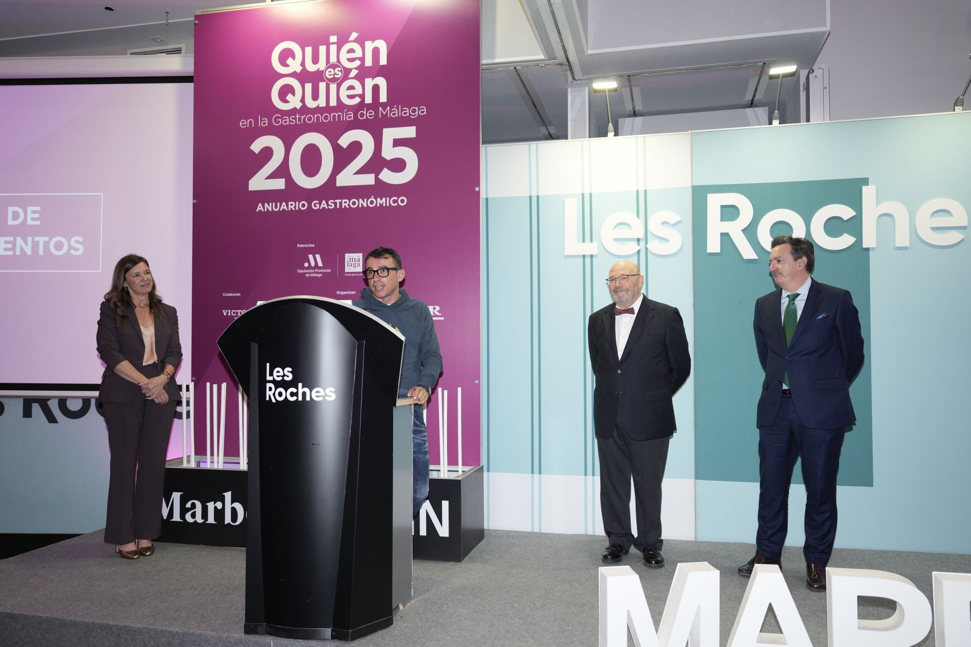 La presentación de la novena edición de la guía &#039;Quién es quién en la gastronomía de Málaga 2025&#039;, en imágenes