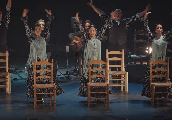 Imagen del espectáculo flamenco en homenaje a ABBA.