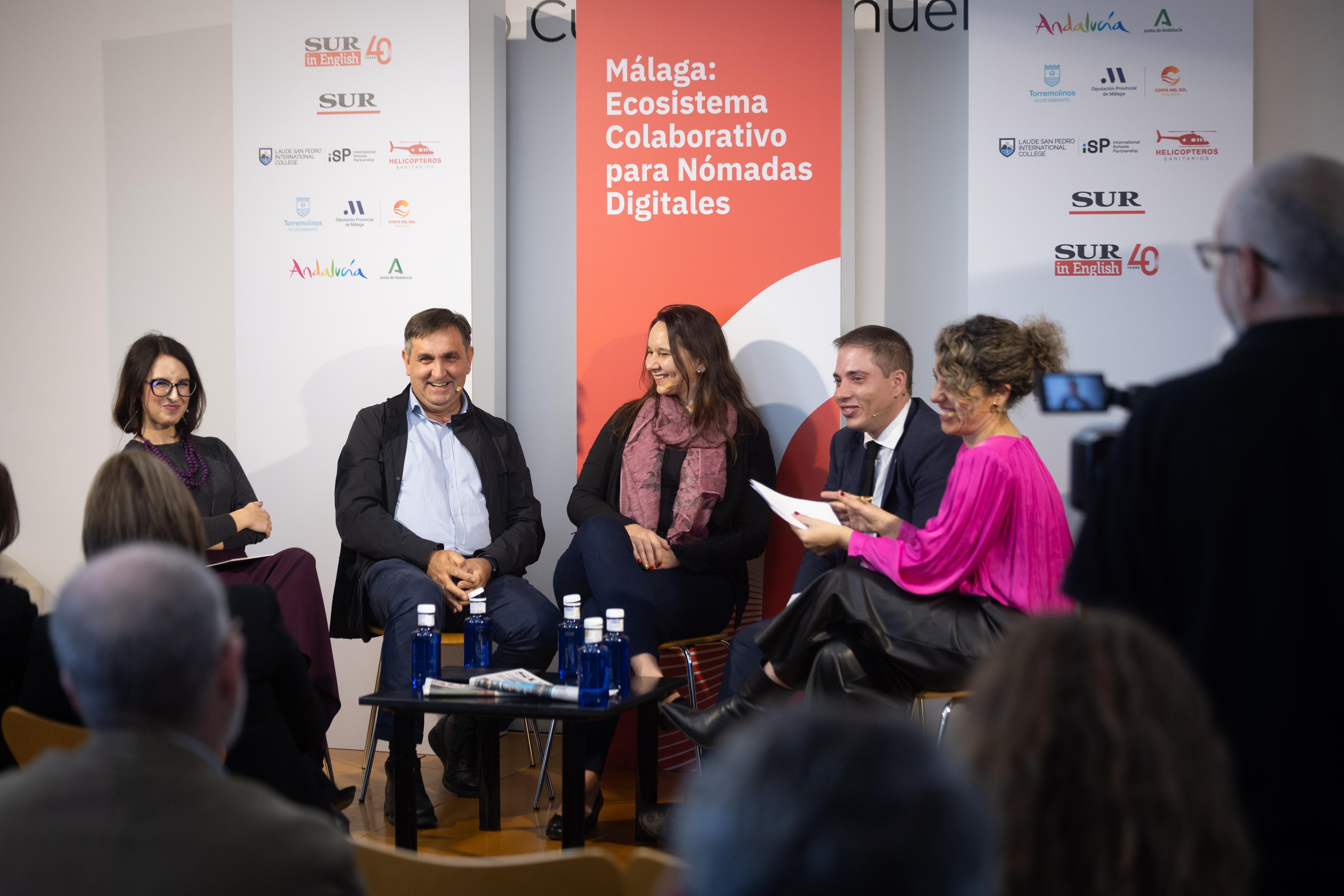 Así ha sido el foro &#039;Málaga: Ecosistema Colaborativo para Nómadas Digitales&#039;