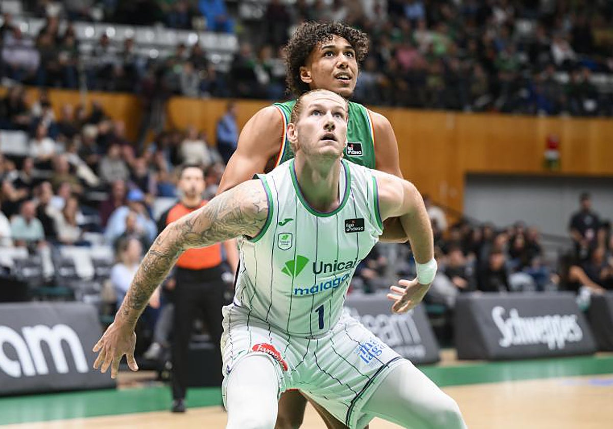 Osetkowski, en el encuentro ante el Joventut.