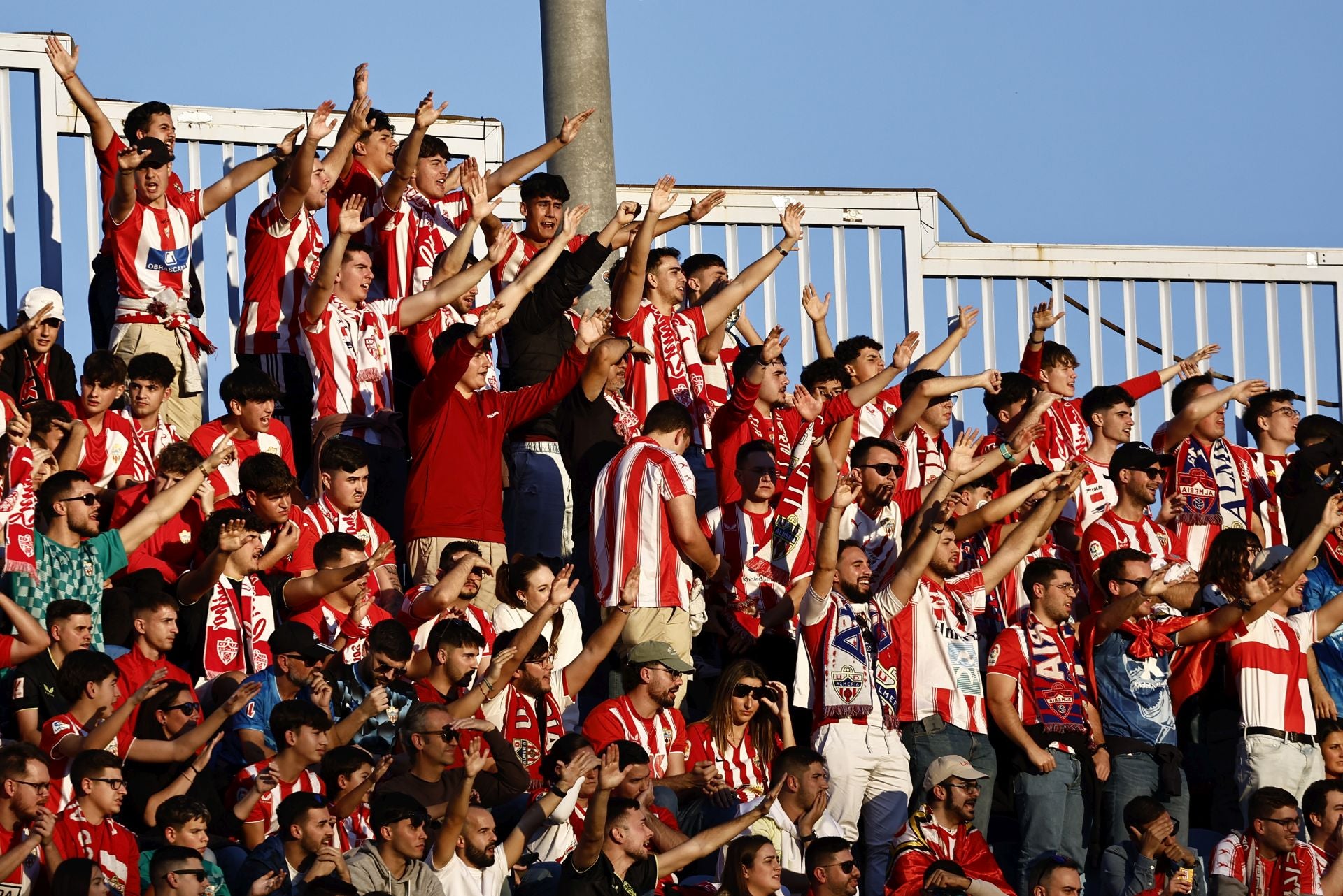 El Málaga - Almería, en imágenes