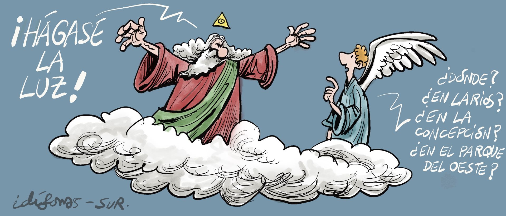 El mes de diciembre en las viñetas de Idígoras y Pachi