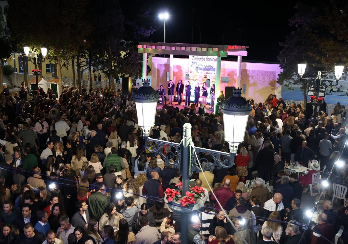 Imagen del ambiente en el evento solidario celebrado en Torrox este pasado domingo.