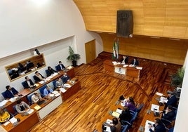 Sesión plenaria para debatir los presupuestos.