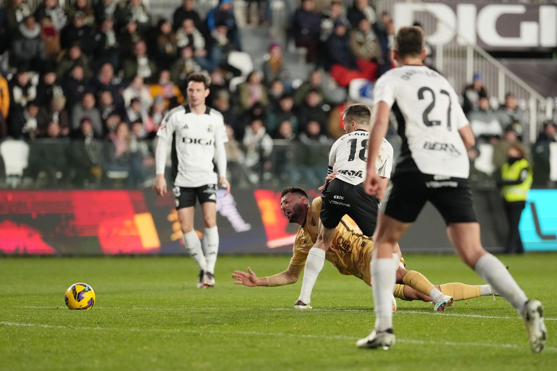 Las mejores imágenes del Burgos-Málaga