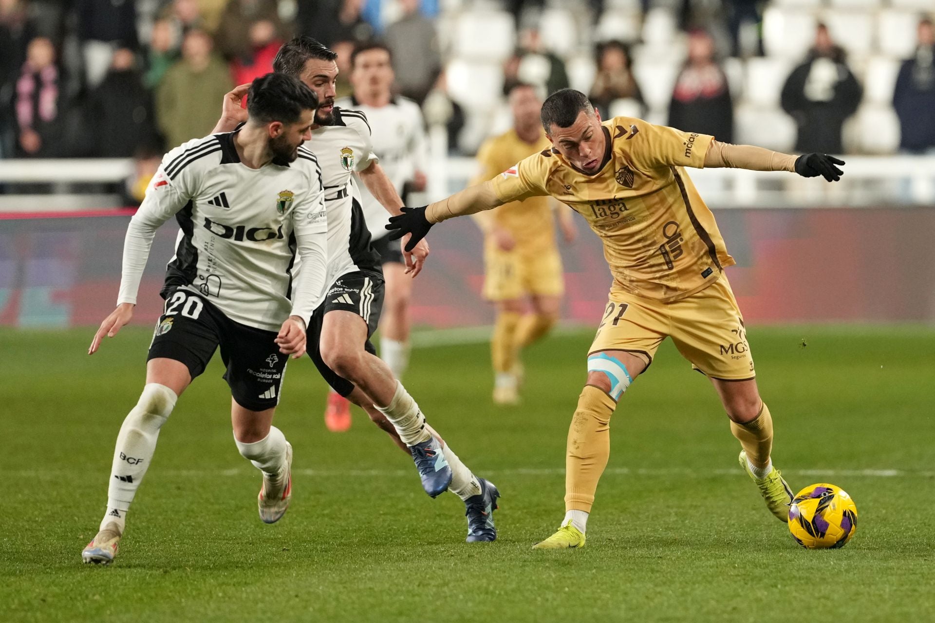 Las mejores imágenes del Burgos-Málaga