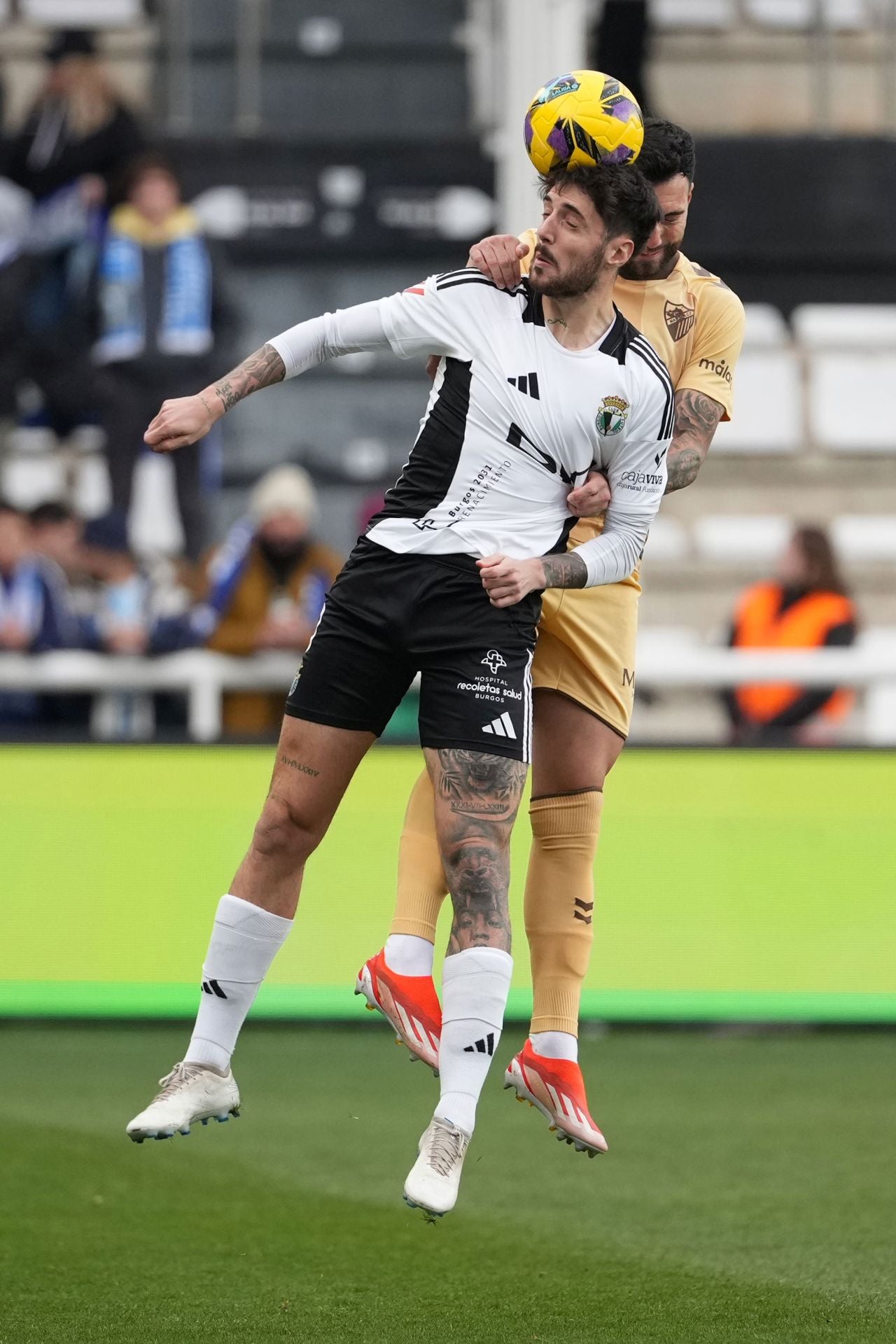 Las mejores imágenes del Burgos-Málaga
