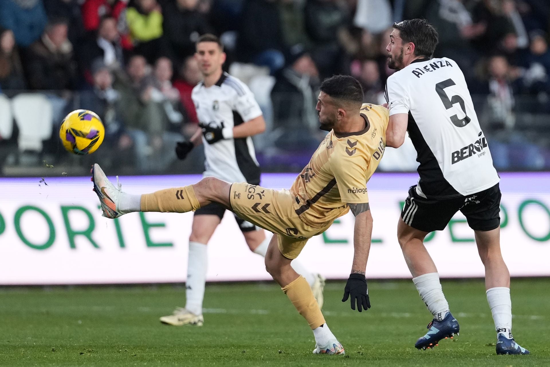 Las mejores imágenes del Burgos-Málaga