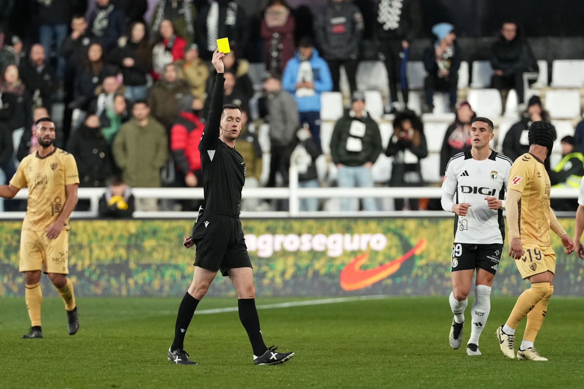 Las mejores imágenes del Burgos-Málaga