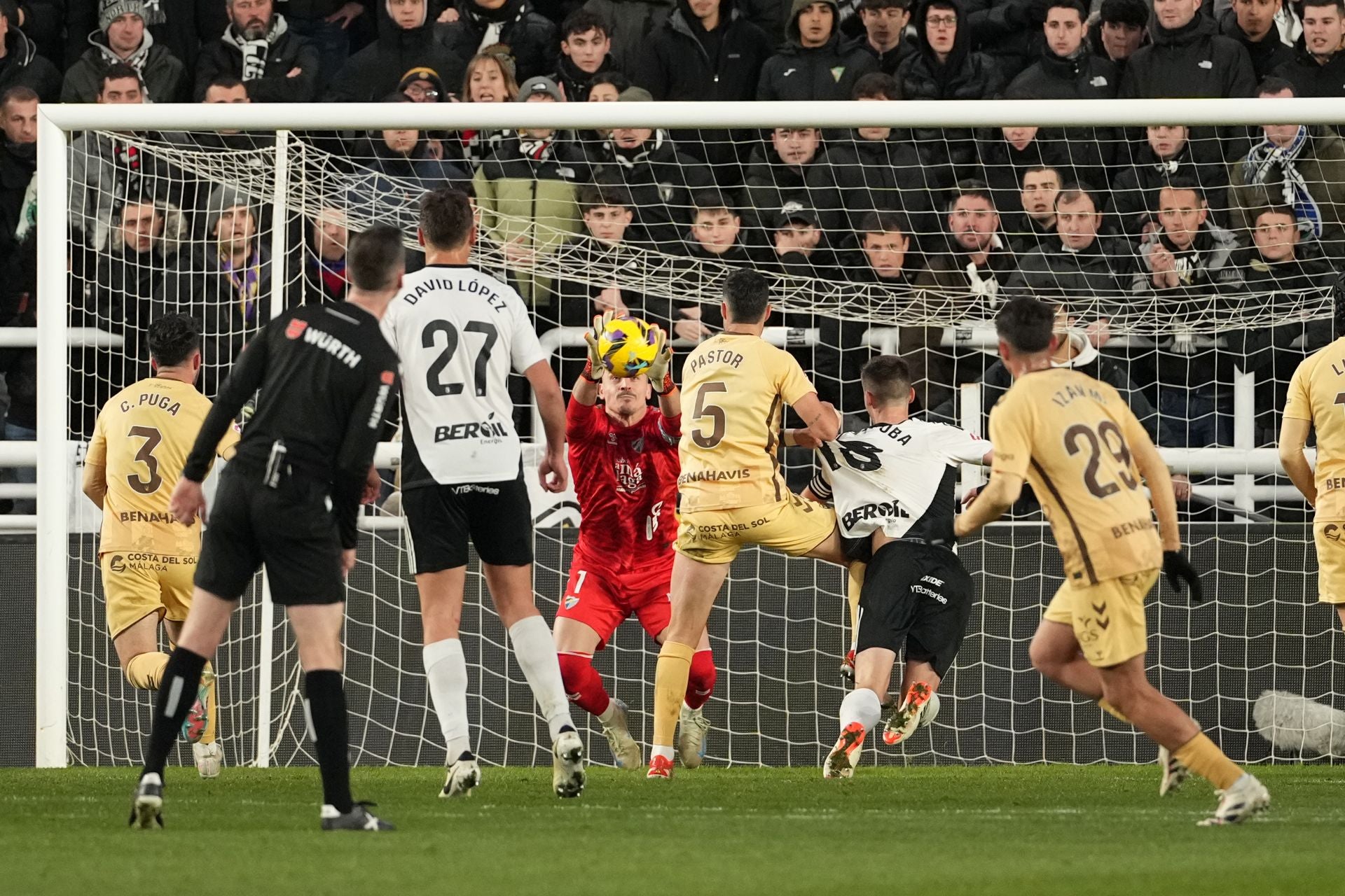 Las mejores imágenes del Burgos-Málaga