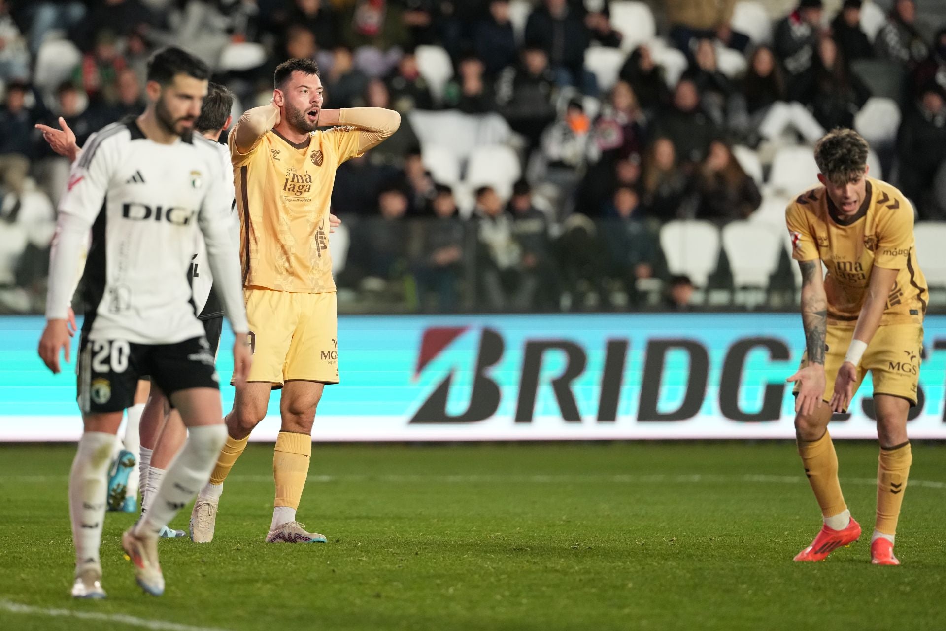 Las mejores imágenes del Burgos-Málaga