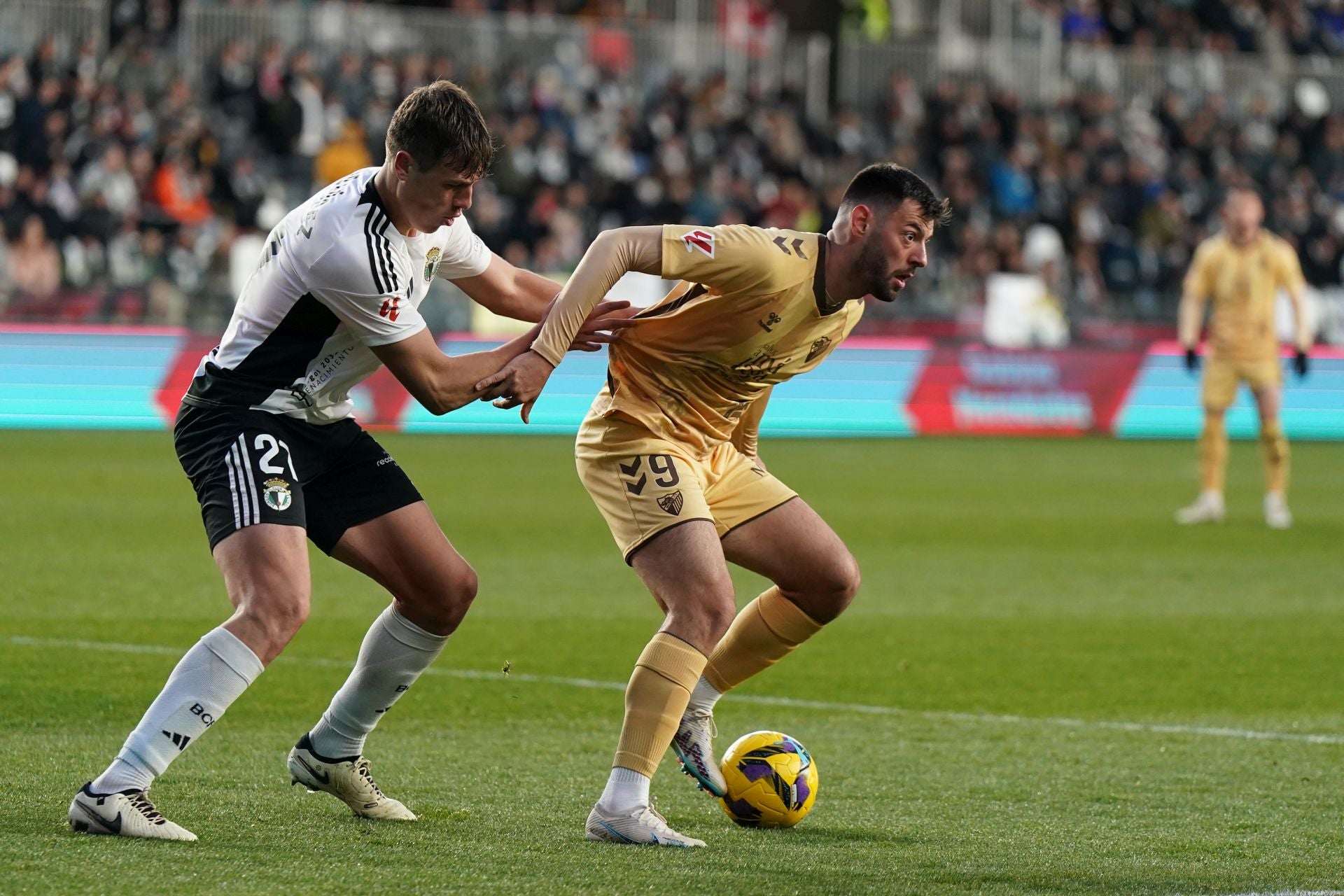 Las mejores imágenes del Burgos-Málaga