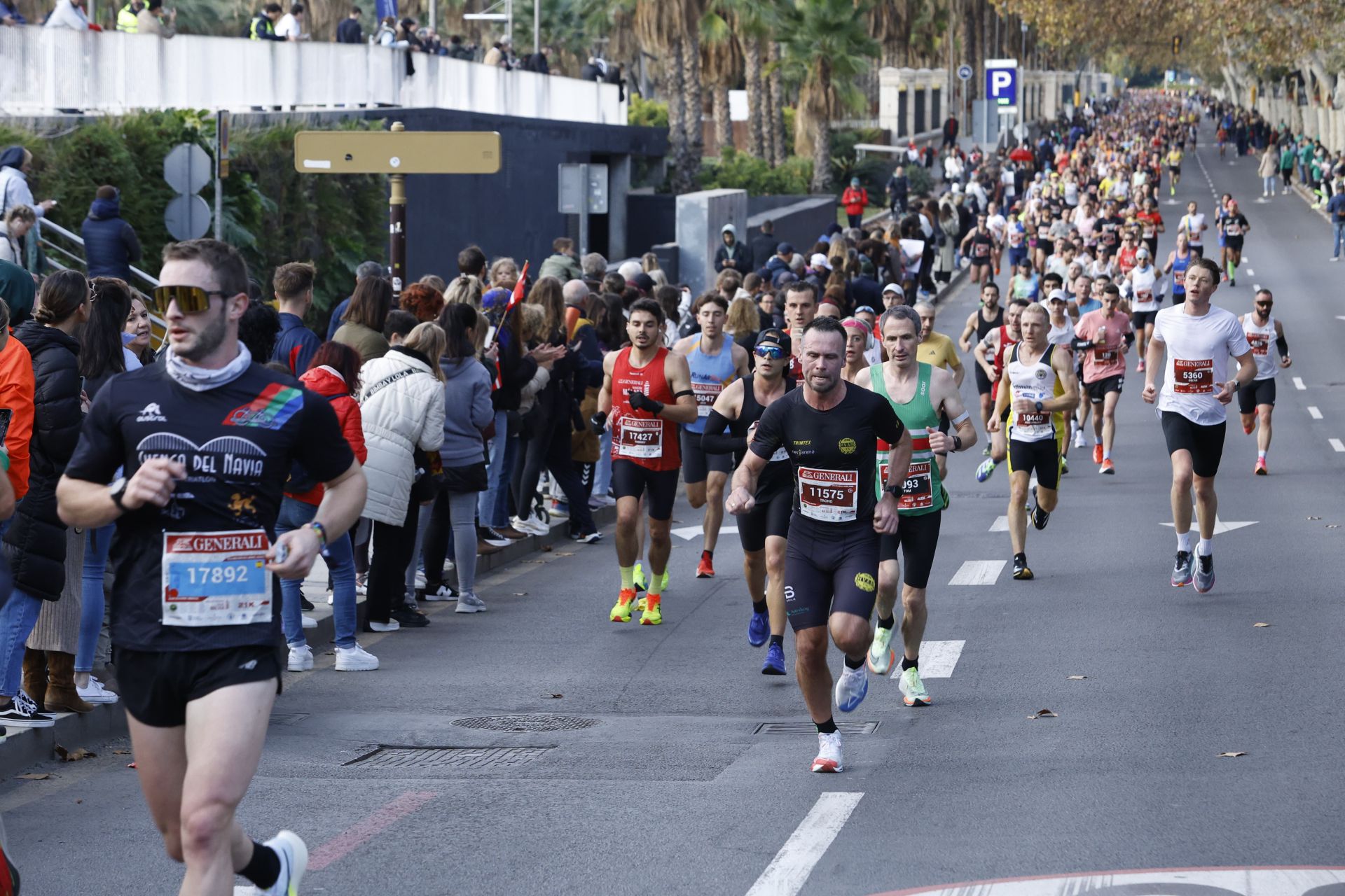 Las mejores imágenes del Generali Maratón de Málaga 2024