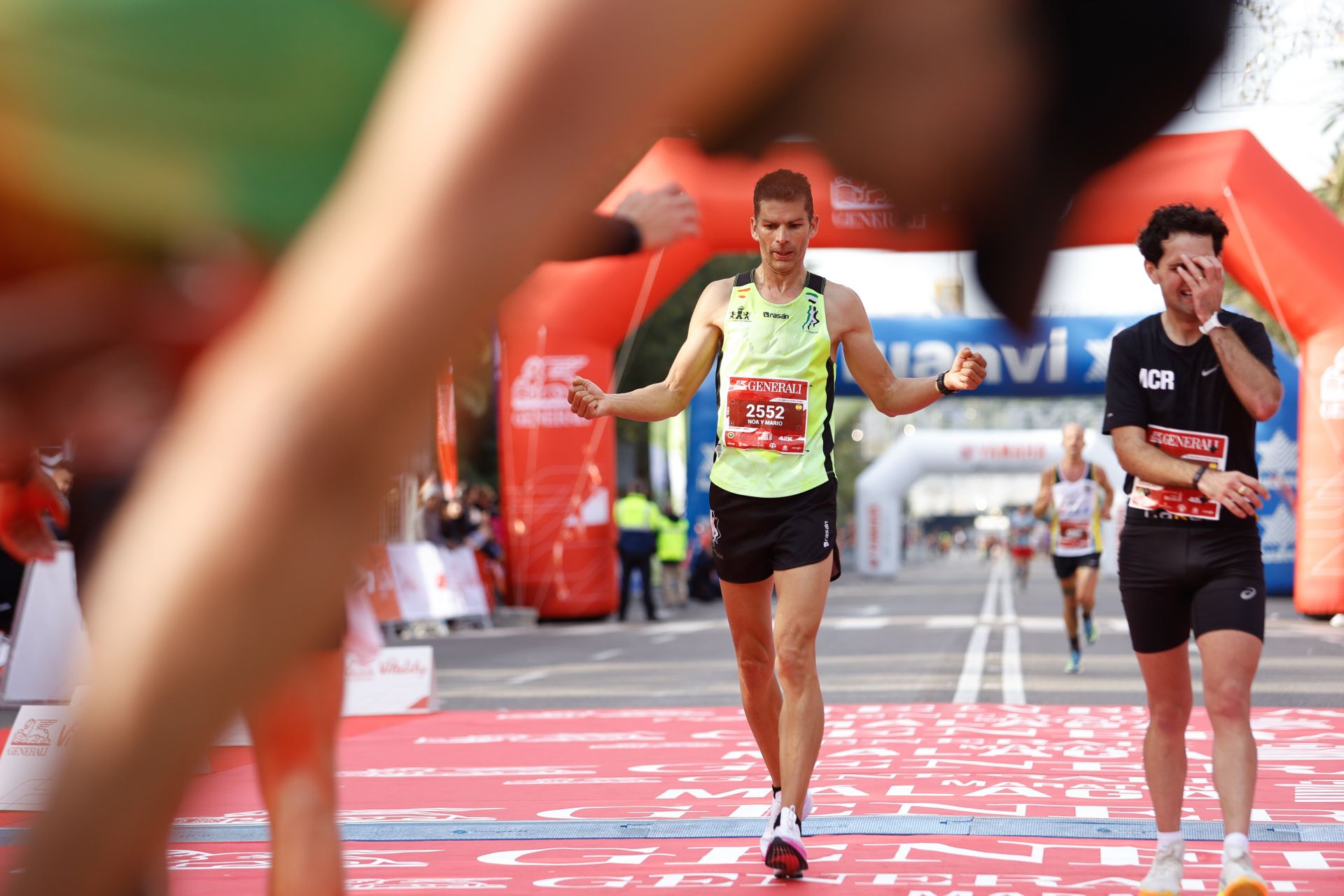 Las mejores imágenes del Generali Maratón de Málaga 2024