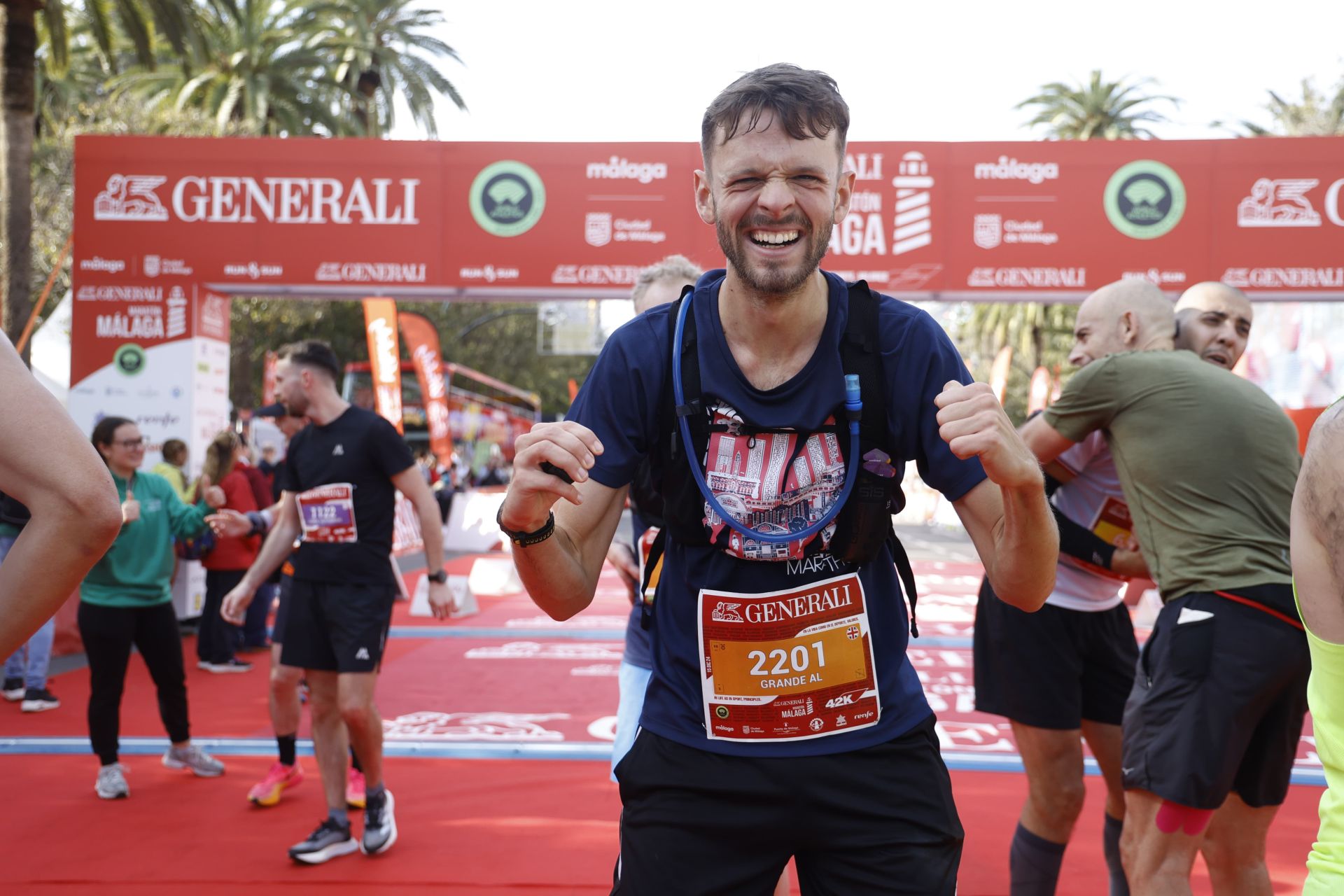 Las mejores imágenes del Generali Maratón de Málaga 2024