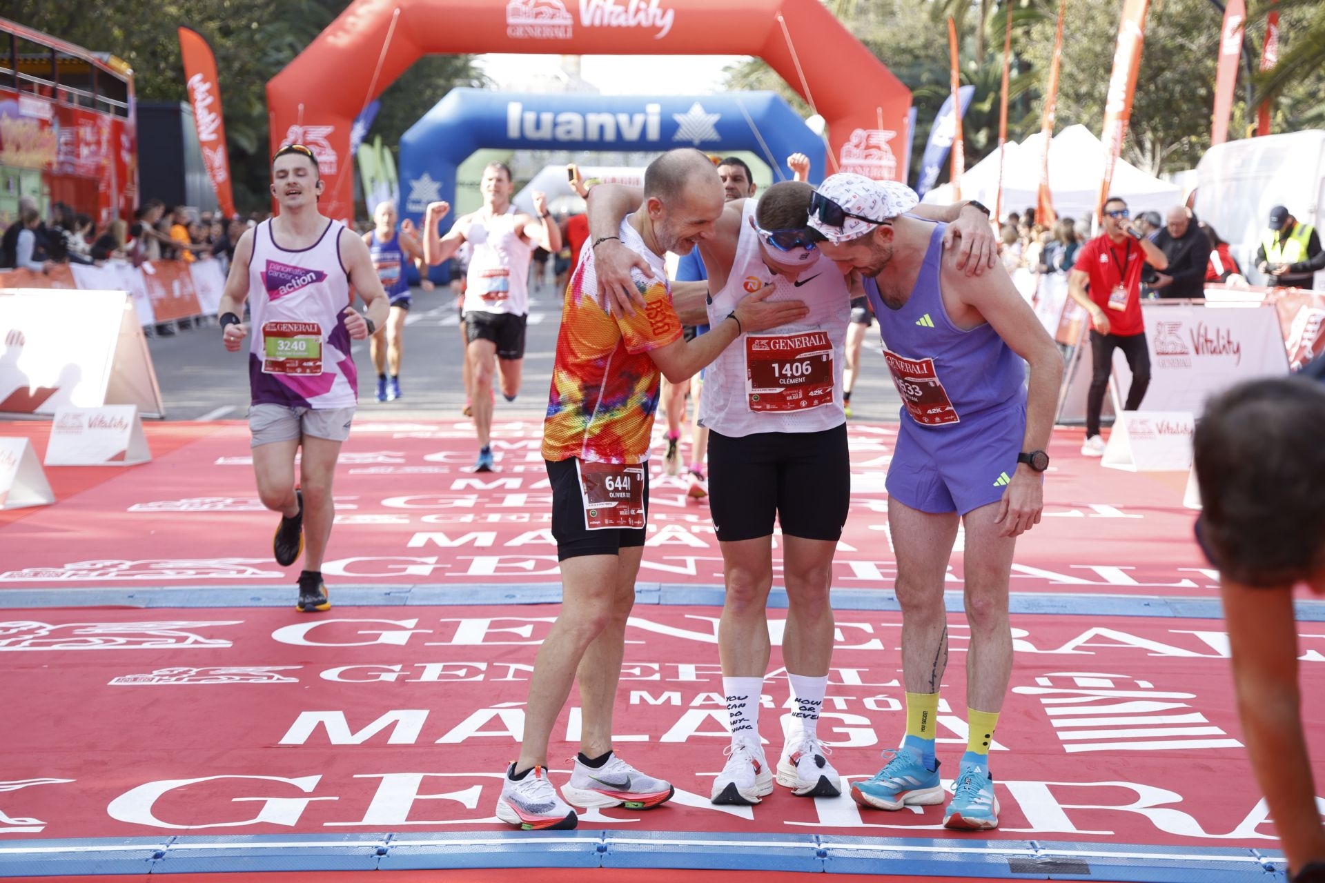 Las mejores imágenes del Generali Maratón de Málaga 2024