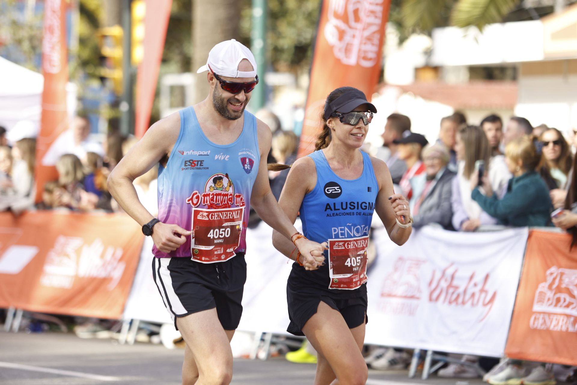 Las mejores imágenes del Generali Maratón de Málaga 2024