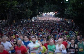 El keniata Vincent Kipkorir, nuevo rey de un Generali Maratón de Málaga sin récord