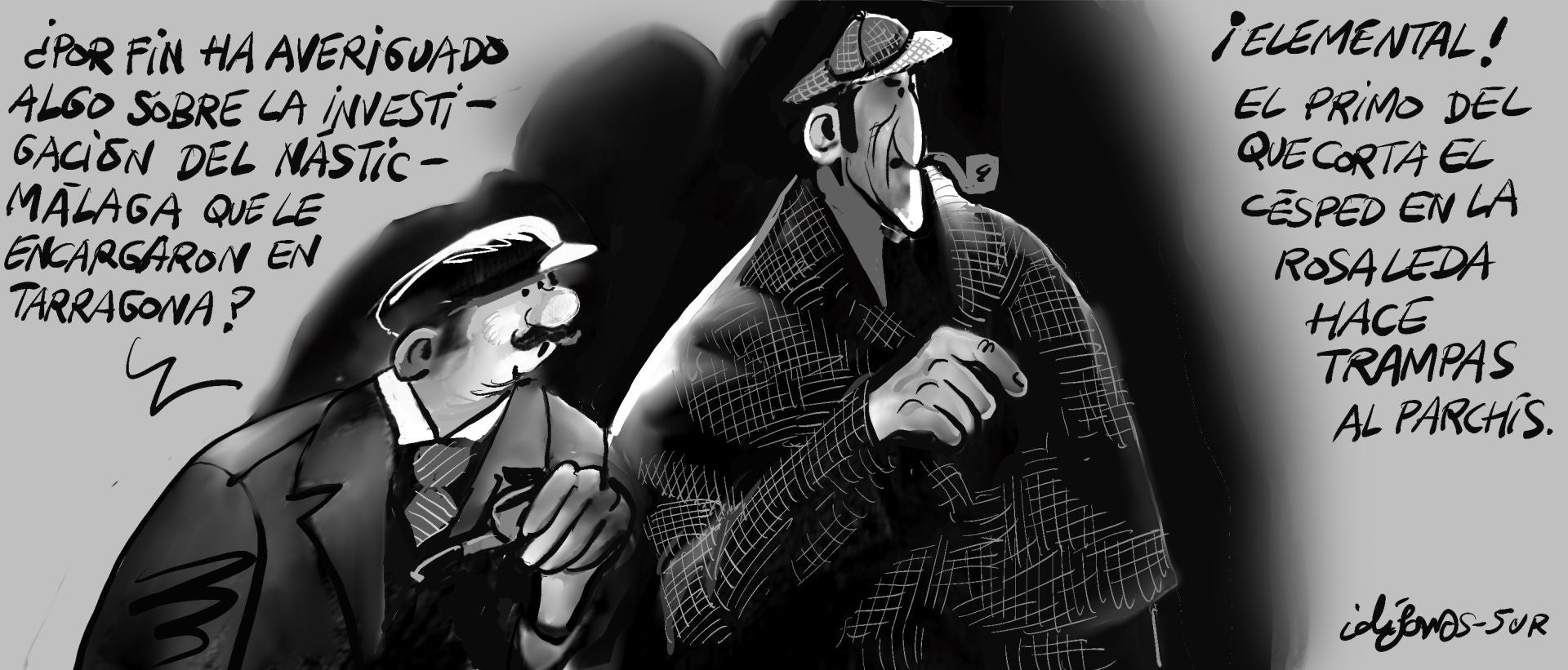 El mes de diciembre en las viñetas de Idígoras y Pachi