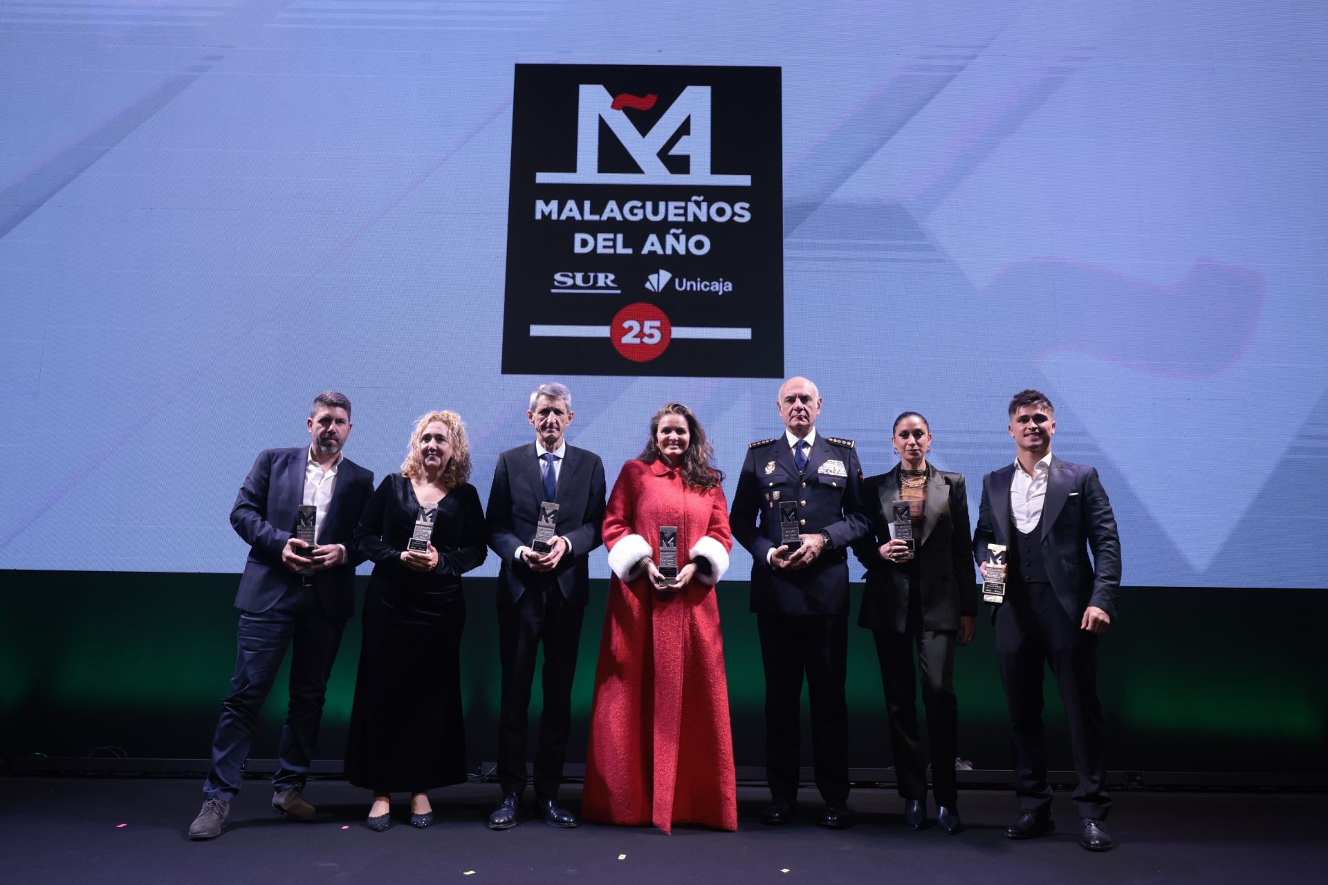 La gala de entrega de los Premios &#039;Malagueños del Año 2024&#039;, en imágenes