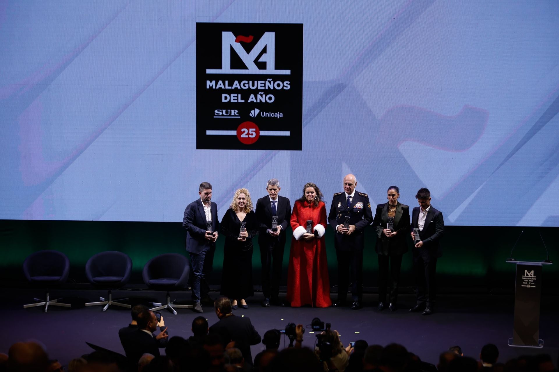 Los discursos de todos los galardonados en los Premios SUR Malagueños del Año 2024