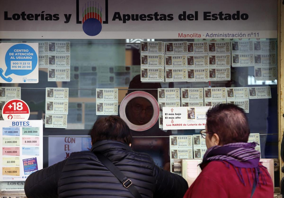 Listado de administraciones de Lotería de Málaga y puntos de venta