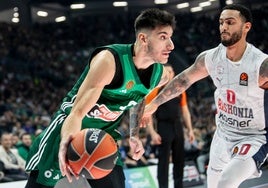 El Baskonia no tuvo opción alguna ante el Panathinaikos.