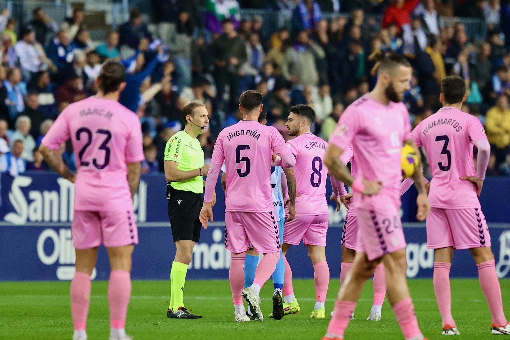 El Málaga - Eldense, en imágenes