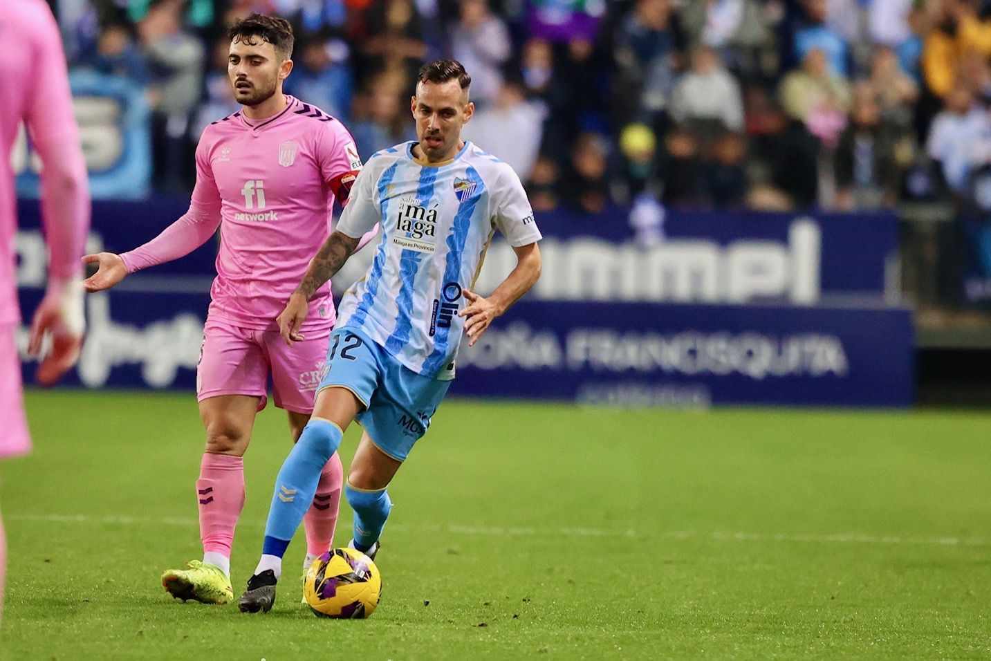 El Málaga - Eldense, en imágenes