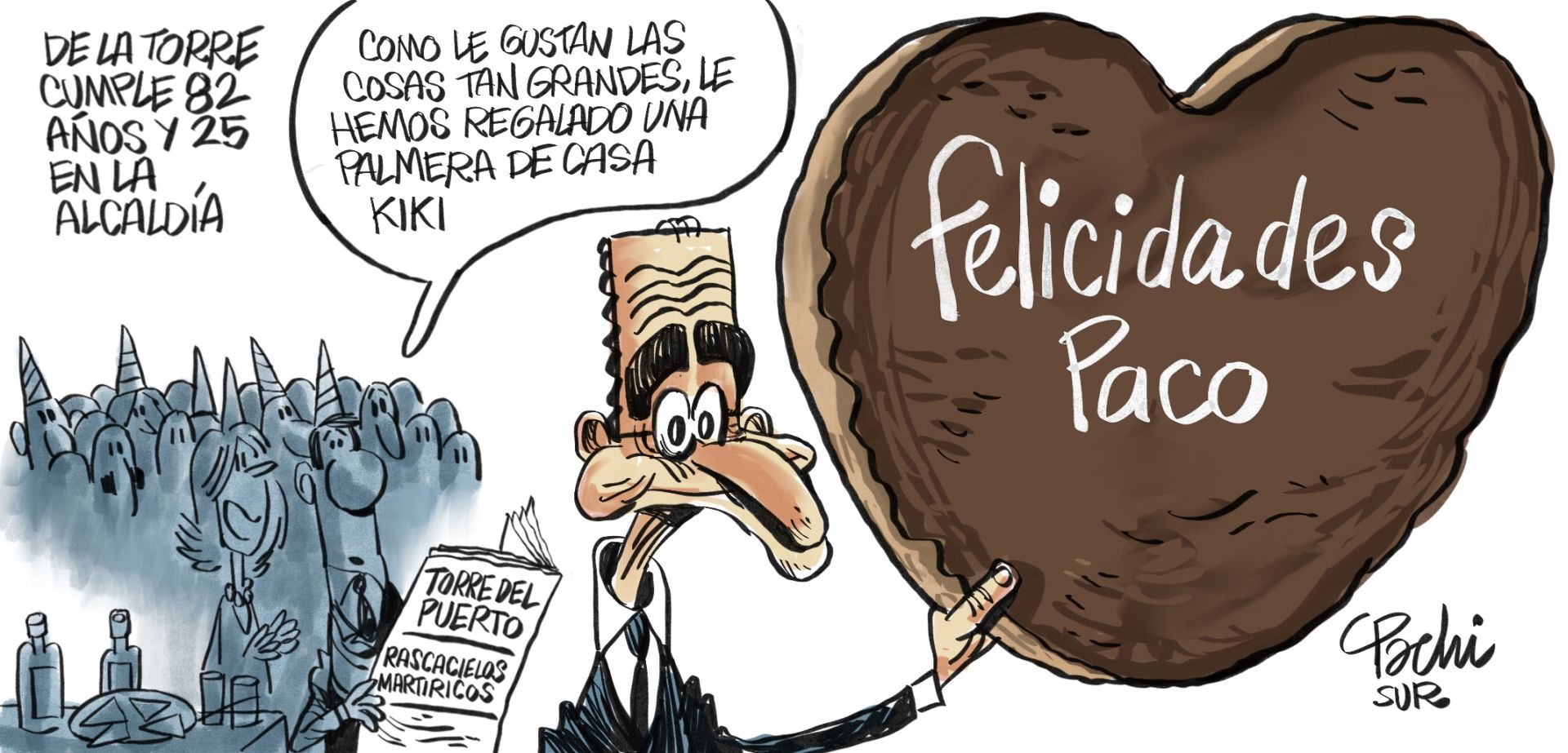 El mes de diciembre en las viñetas de Idígoras y Pachi