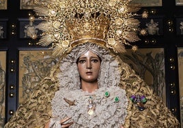 La Virgen de la Esperanza procesionará por las calles de Roma el próximo 17 de mayo.