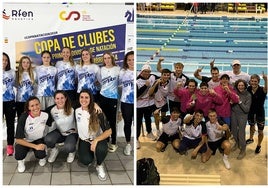 El Inacua masculino levanta la Copa de Andalucía de clubes y el femenino logra la permanencia en Primera División