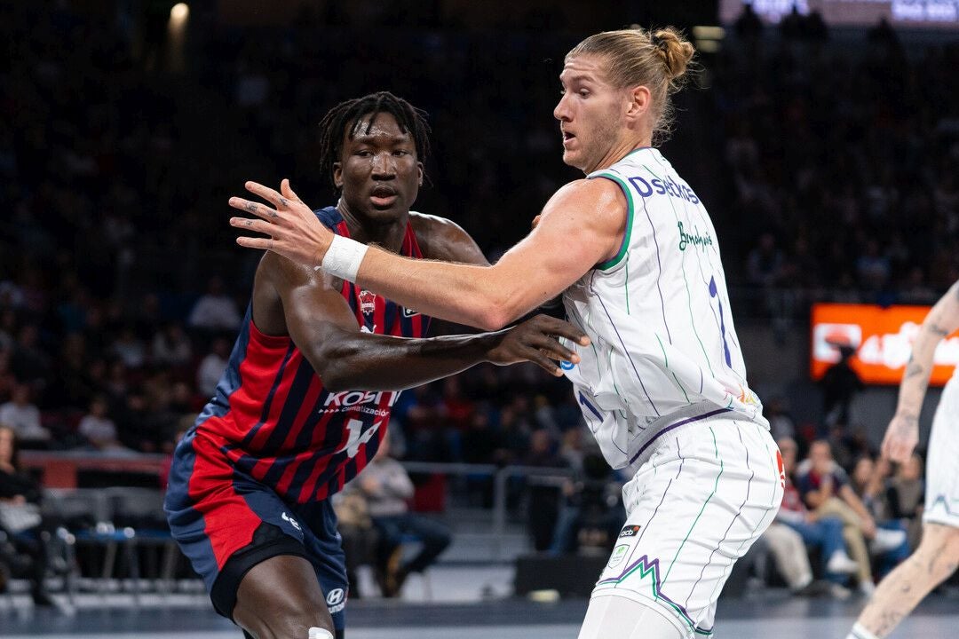 El Baskonia-Unicaja, en imágenes