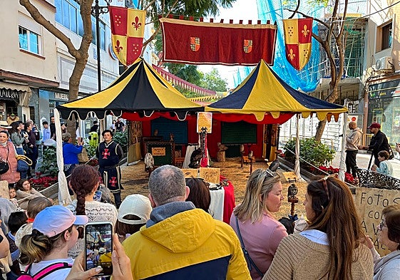 Mercado medieval de Fuengirola, en una imagen de archivo.